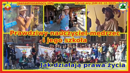 Prawdziwy Nauczyciel Mędrzec i jego Szkoła JSM Jak działają prawa życia