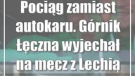 Pociąg zamiast autokaru.  Górnik Łęczna wyjechał na mecz z Lechią Gdańsk