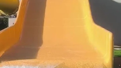 Waterslides on Wodne Ogrody in Wejherowo Poland