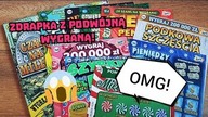 Zdrapki Lotto  Mix na sobotę i dawno nie widziana wydrapana siódemka 