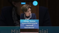Maląg: Dzisiaj mamy historycznie najniższe bezrobocie #shorts