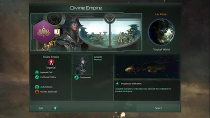 Stellaris Timelapse - Spiritualist Empires vs Contingency