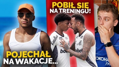 Koledzy WŚCIEKLI na Mbappe, bo wyjechał na WAKACJE! Neymar ZAATAKOWAŁ SYNA Robinho