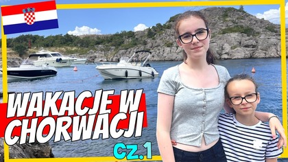 WAKACJE W CHORWACJI cz. 1.  2025 #fikimikiagatkiimoniki