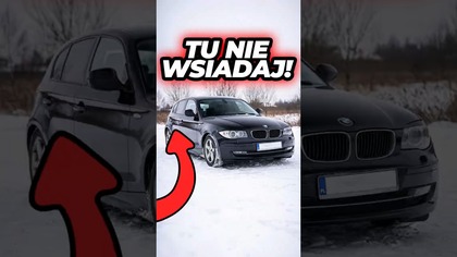 O tym się nie mówi  kanapa BMW E87 