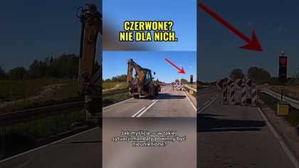  Czerwone światło? Dla nich to nic  Ile aut przejechało? #polskiekierowcy #stop #drivinginpoland