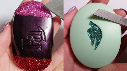 Soap Carving ASMR Relaxing Sounds no talking Satisfying ASMR Video