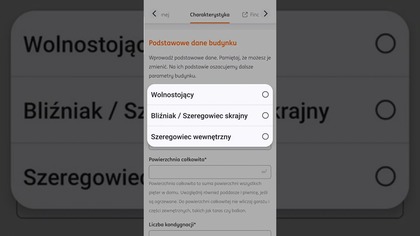 Kalkulator efektywności energetycznej