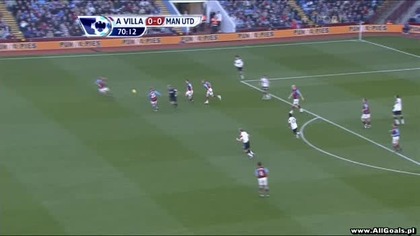 Premier League sezon 2010/2011 Aston Villa 1-0 Manchester United Young