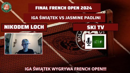 IGA ŚWIĄTEK WYGRYWA FRENCH OPEN - PODSUMOWANIE MECZU - ŚWIĄTEK PAOLINI