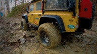 1/10 Scale RC Car / Mud Driving - After rain Traxxas TRX4 Defender D-110  Camel Trophy