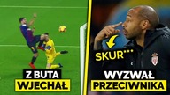Z BUTA W TWARZ... a GOL uznany... Thierry Henry nazywa przeciwnika...