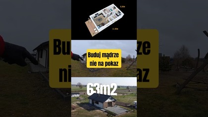 Buduj mądrze a nie na pokaz  #budowadomu #domwceniemieszkania #projektdomu #nieruchomosci #budowa