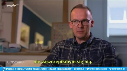 07. 11.  2022r PRZEŁOMOWY REPORTAŻ niemieckiej tv publicznej o procesach przeciwko producentom szczepionek Covid-19