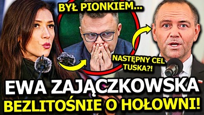 EWA ZAJĄCZKOWSKA BEZLITOŚNIE O UCIECZCE HOŁOWNI! TERAZ TUSK ZROBI TO SAMO Z KAROLEM NAWROCKIM?