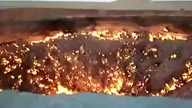 Krater po uderzeniu meteorytu w Czelabińsku