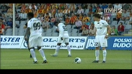 Ekstraklasa 2010/2011 - Kolejka 1. Korona Kielce - Zagłębie Lubin 1:1