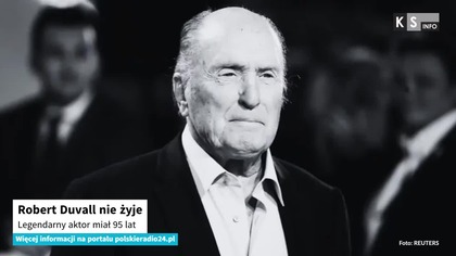 Robert Duvall nie żyje.  Legendarny aktor miał 95 lat [KS Info]