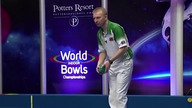 Niesamowity rzut podczas World Indoor Bowls