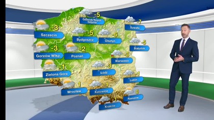 Prognoza pogody na TVN Meteo (23. 01. 2026)