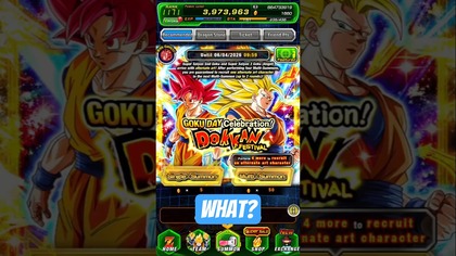 ALTERNATIVE ART SUMMONS GOD GOKU SSJ3 GOKU, NOW I HAVE 2 THE SAME UNITS FOR 55% GREAT