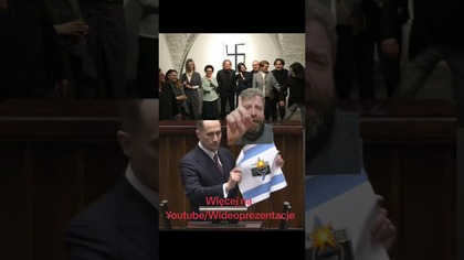 Nikt o tym nie mówi! Krzyż przerobiony na swastykę to sztuka, ale na fladze Izraela to skandal!