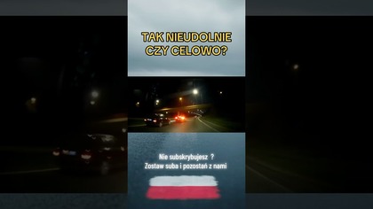 Wyprzedził, zajechał drogę i uciekł.  Klasyczny hit&run #polskiedrogi #kolizja #piratdrogowy