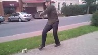 Pijany ninja z polskich ulic