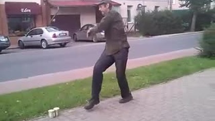 Pijany ninja z polskich ulic