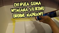 Drobne naprawy, wymiana silikonu w łazience, chińska guma wycieraczki | NDVlog | #ShotFix