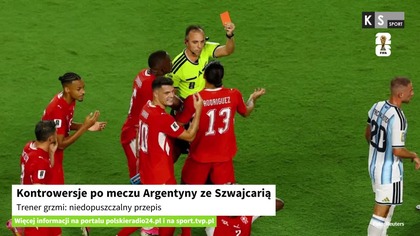 Kontrowersje po meczu Argentyny ze Szwajcarią.  Trener grzmi: niedopuszczalny przepis [KS Sport]