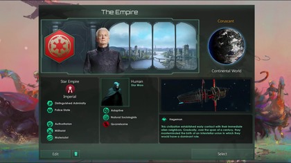 Stellaris Timelapse - Star Wars factions as Stellaris empires