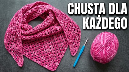 Szydełkowanie dla każdego: Jak wykonać piękną chustę krok po kroku #731