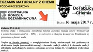 Oznaczanie zawartości fenolu w ściekach przemysłowych możne przebiegać w kilku etapach ZADANIE 27. 1 CKE 2017 MAJ REDOKS