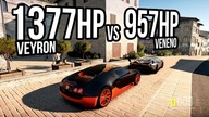1377 HP VEYRON VS 957 HP VENENO | FORZA HORIZON 2