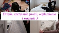 Pranie, suszenie, sprzątanie pralni| Motywacyjne sprzątanie| Uporządkowana