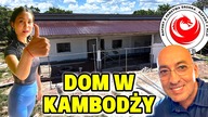 Budowa w Kambodży.  Dom juz prawie gotowy