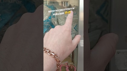 Witryna sklepowa w Bułgarii ( Sklep Spożywczy ) Nie.  To nie jest Al hehe #sklep #witryna #lol #xd