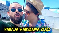 Zadaję pytania na Paradzie Wyższości w Warszawie 25. 06. 2022