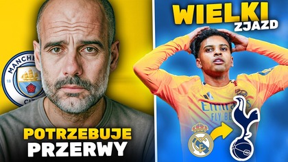 NIEPOKOJĄCE słowa Pepa Guardioli to może być koniec! Rodrygo OPUŚCI Real dla Tottenhamu?!