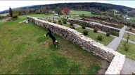 Niebezpieczny freerunning w ruinach klasztoru !
