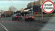 Mercedes konta BMW - brawura, kolizja i ucieczka #1749 Wasze Filmy