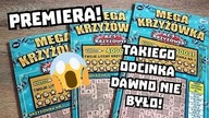 Zdrapki Lotto  Premiera! 3 zdrapki Mega Krzyżówka!  Tego się nie spodziewałem 