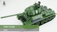 COBI Druga Wojna Światowa | 2542 --- T-34/85 --- budowanie