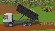 #Truck and Excavator, Dump Truck and Roller Truck | Trucks Street Vehicles | Maszyny Budowlane