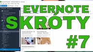  EVERNOTE - Jak tworzyć SKRÓTY do notatek, notatników i tagów? - Ludwik C. Siadlak
