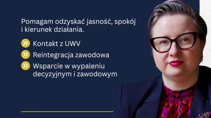Kasia od wypalenia, UWV, WIA, Ziektewet z Coaching Mind #dlaciebie #UWV #WIA #Ziektewet #Holandia