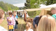 Jaćwieski rzezbiarz z Litwy mówiący po polsku, Szwajcaria koło Suwałk, 25. 05. 2019.