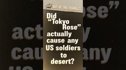Did Japanese Propaganda Really Demoralize American Troops? #OOTF #shorts