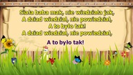 Siała baba mak - z linią melodyczną ( karaoke )